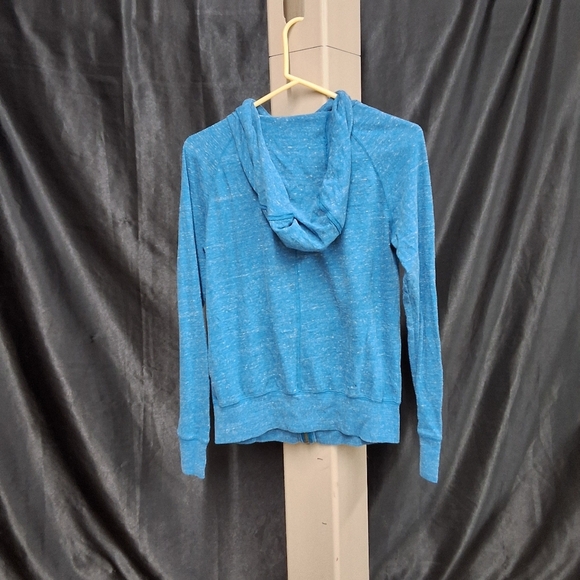 Nike Blue Full Zip Up Sweater - Picture 8 of 9